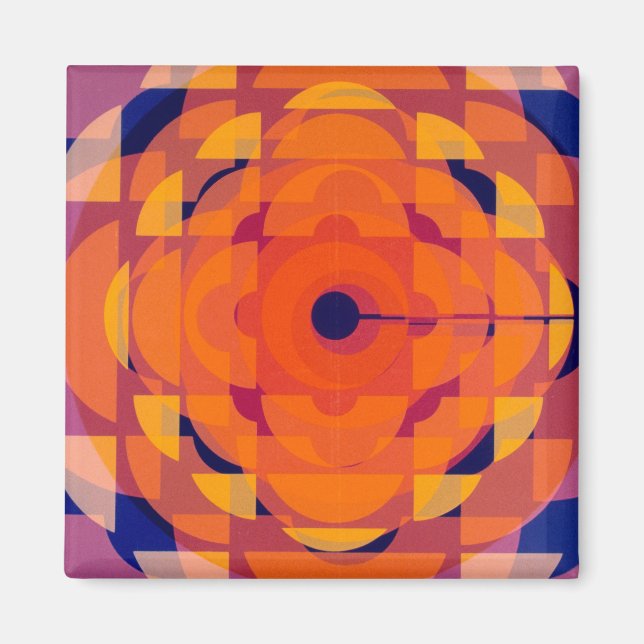 Aimant Logo stylisé de CBC/Radio-Canada (années 1974) (Devant)