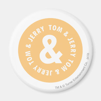 Aimant Logo Tom et Jerry Round 5
