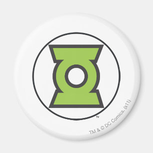 Aimant Logo vert 11 de lanterne