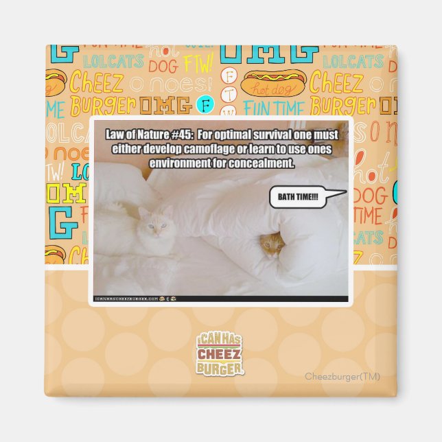 Aimant Loi de la nature #45 (Devant)