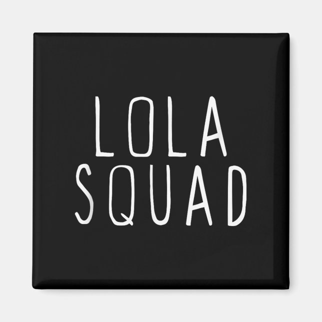 Aimant Lola Squad Mignonne Drôle  (Devant)