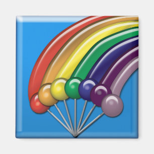 Aimant Lollipops et Rainbows