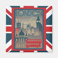 London Big Red Bus et autres monuments