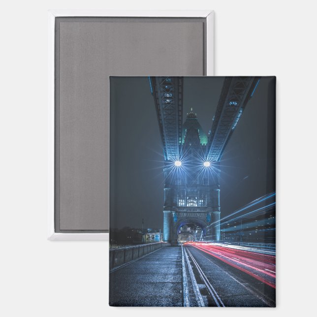 Aimant London Tower Bridge (Recto/Verso)