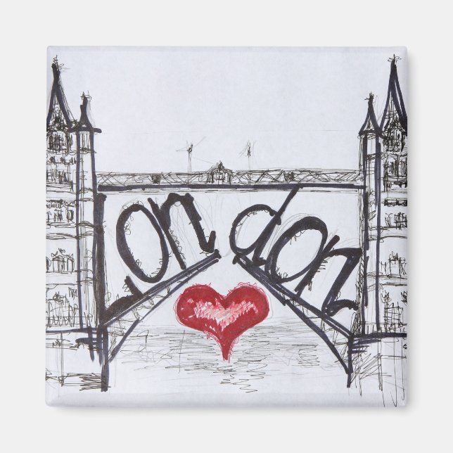 Aimant londres (Devant)