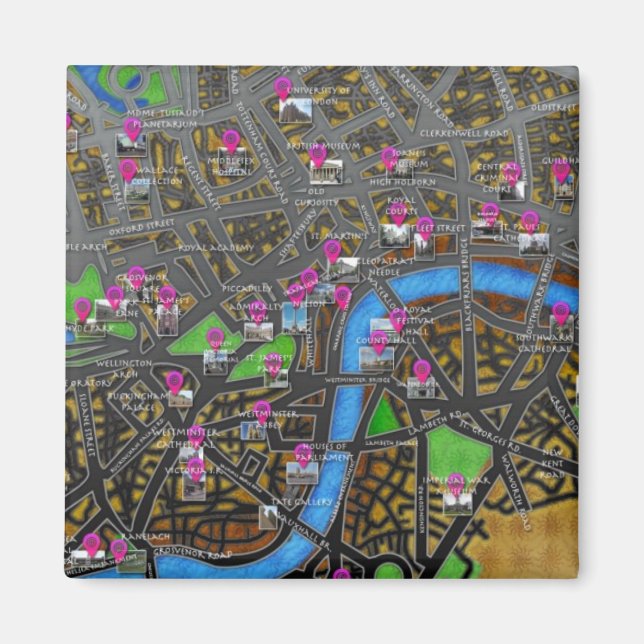 Aimant Londres (Devant)