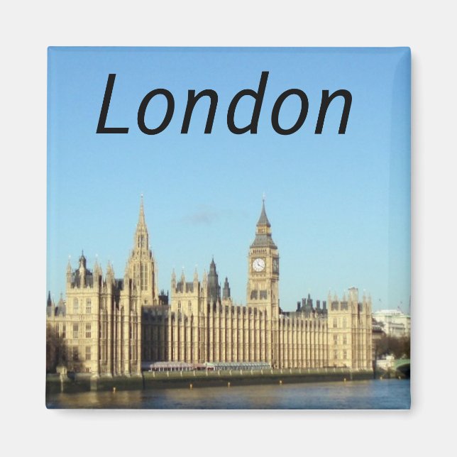 Aimant Londres, le parlement britannique et Big Ben (Devant)