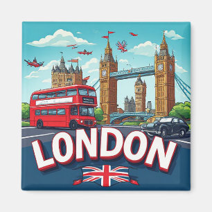 Aimant 🧲 Londres Liste de choses à faire Mémoire de voya