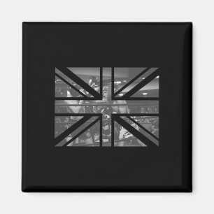 Aimant Londres Souvenir British Drapeau Boxe Match Funky 