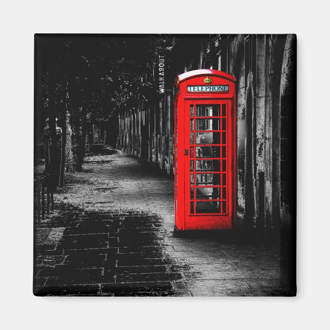 Aimant Londres sur le téléphone magnétique (Devant)