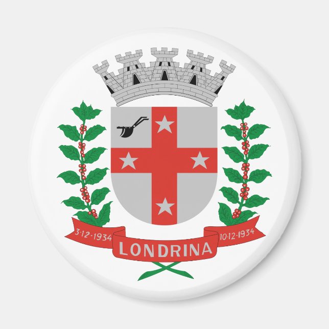 Aimant Londrina Parana, Brésil (Devant)