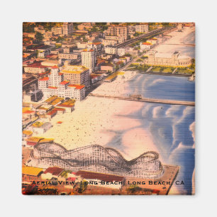 Aimant Long Beach, Californie à une autre époque (Vintage