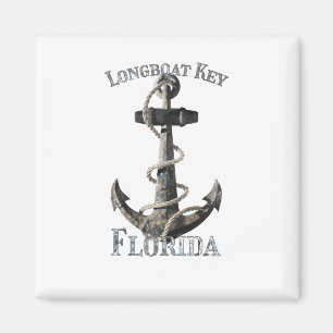 Aimant Longboat Key Florida Vacation Ancre nautique