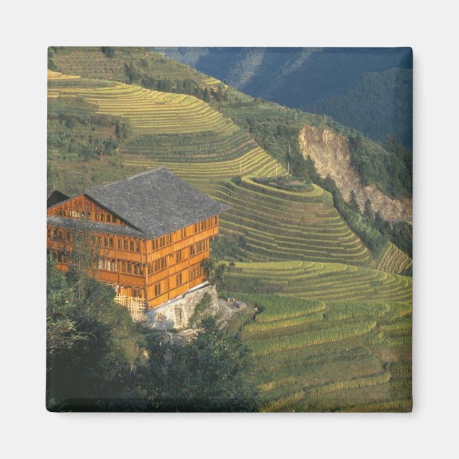 Aimant Longji, province du Guangxi, Chine (Devant)