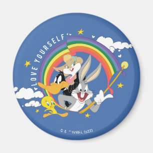 Aimant LOONEY TUNES™ - Love Yourself Pride Badge