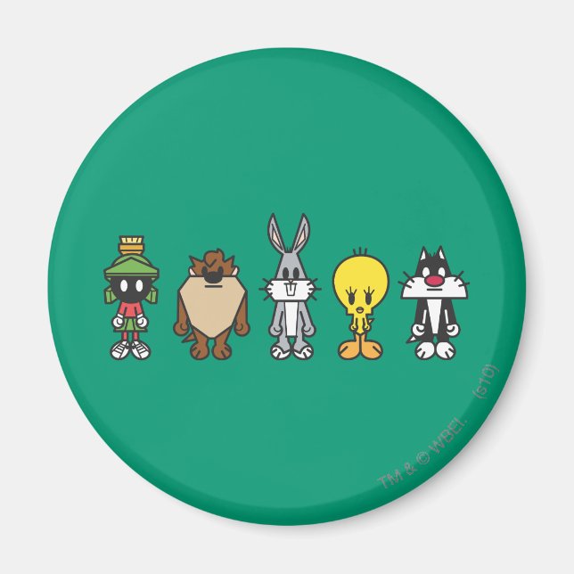 Aimant LOONEY TUNES™ Séance Photo de Groupe (Devant)