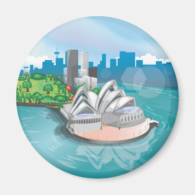 Aimant L'Opéra de Sydney (Devant)