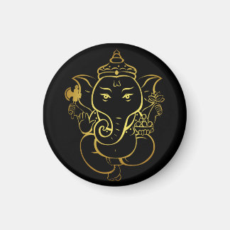 Aimant Lord ganesha heureux diwali