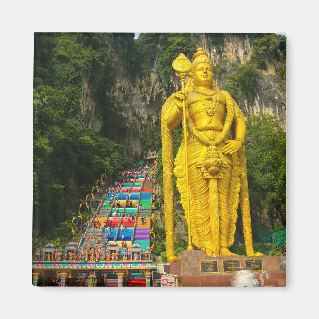 Aimant Lord Murugan & escaliers à Batu Caves 2 (Devant)