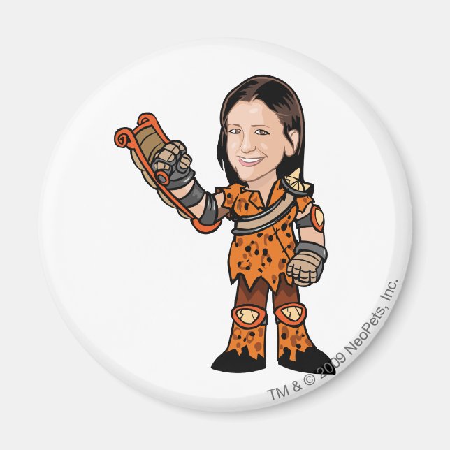 Aimant LornaDesparow Joueur d'état-major Tyrannia (Devant)