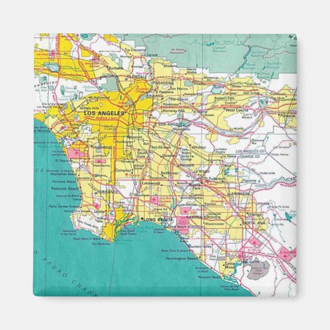 Aimant Los Angeles (Devant)