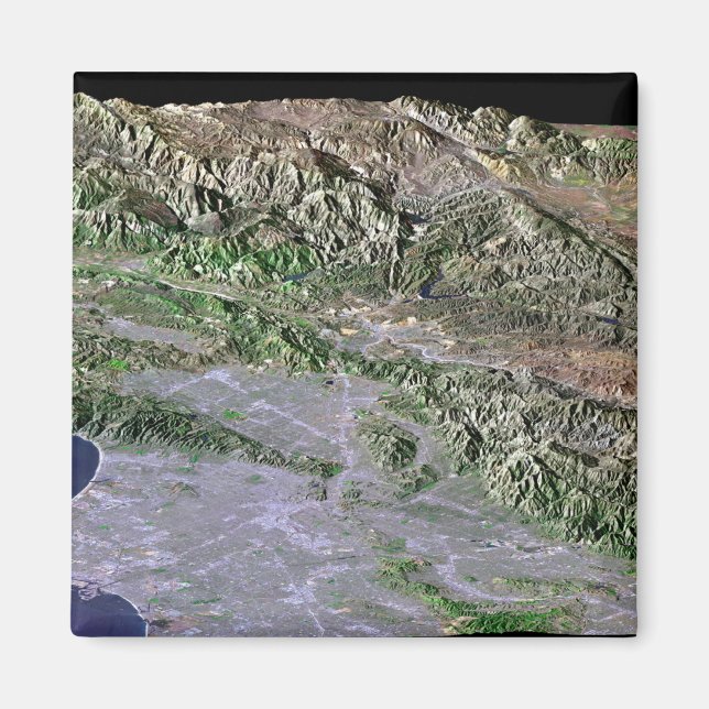 Aimant Los Angeles, Californie (Devant)