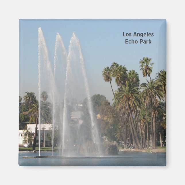 Aimant Los Angeles - Echo Park Magnet! (Devant)