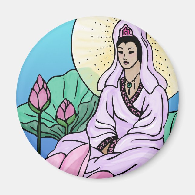 Aimant Lotus (Devant)