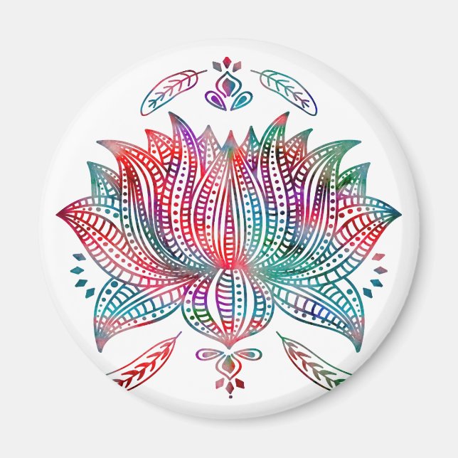 Aimant lotus (Devant)