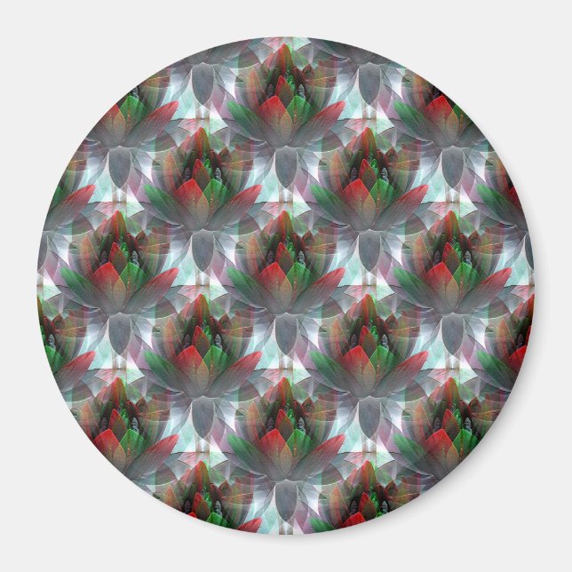 Aimant Lotus à Noël.... (Devant)