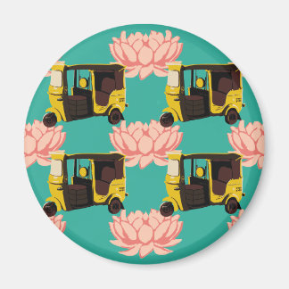 Aimant Lotus et Rickshaw