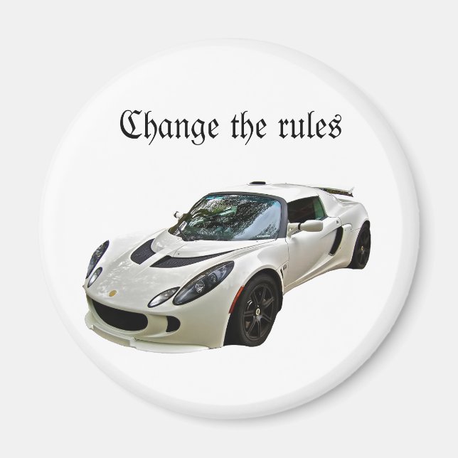 Aimant Lotus Exige - Modifier les règles (Devant)