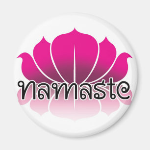 Aimant Lotus rose