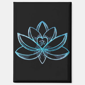 Aimant Lotus Turquoise