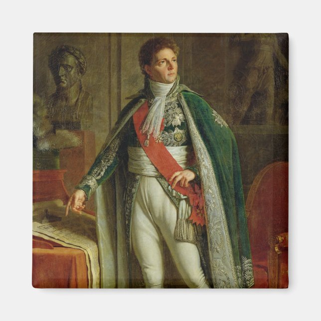 Aimant Louis Alexandre Berthier montre la carte de (Devant)