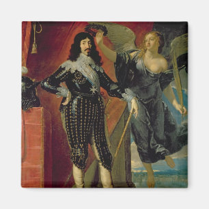 Aimant Louis XIII couronné par victoire, 1635