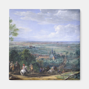 Aimant Louis XIV au siège de Lille faisant face