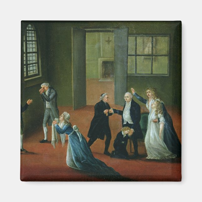 Aimant Louis XVI Adieu à sa famille (Devant)