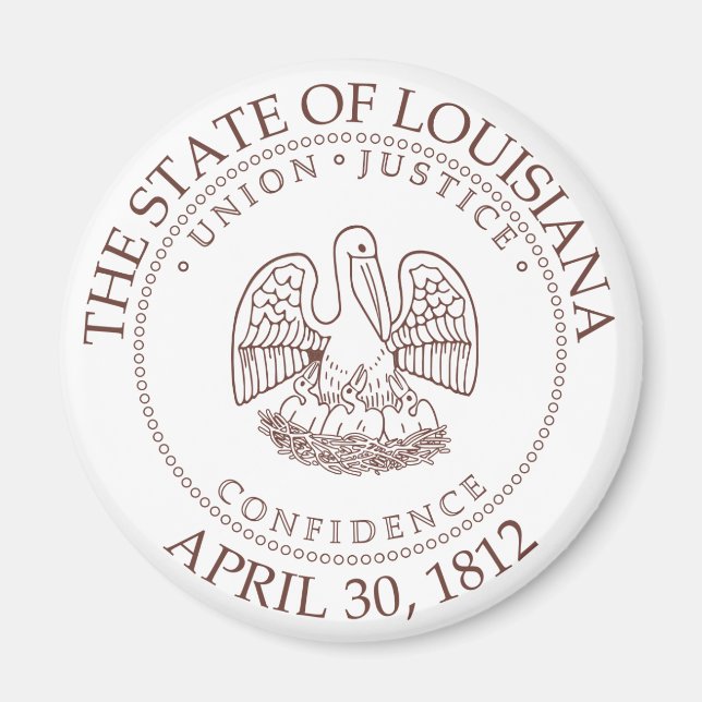 Aimant Louisiane (Devant)