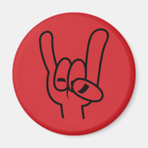 Aimant Lourde cornes diaboliques en métal