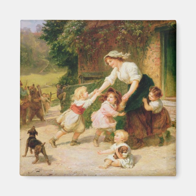 Aimant L'ours dansant (Devant)