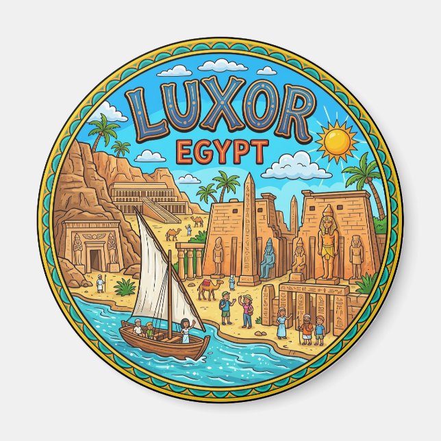 Aimant Louxor, Égypte Égypte (Devant)