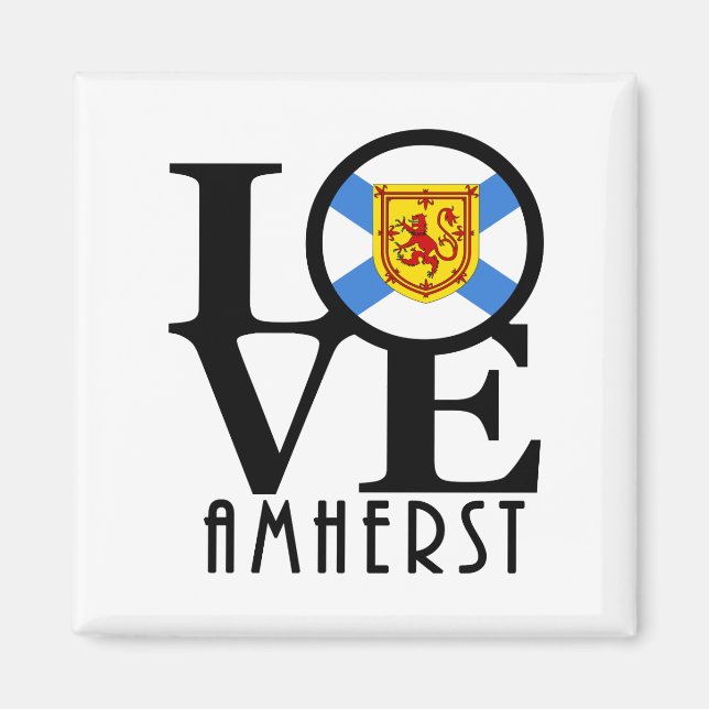 Aimant LOVE Amherst (Devant)