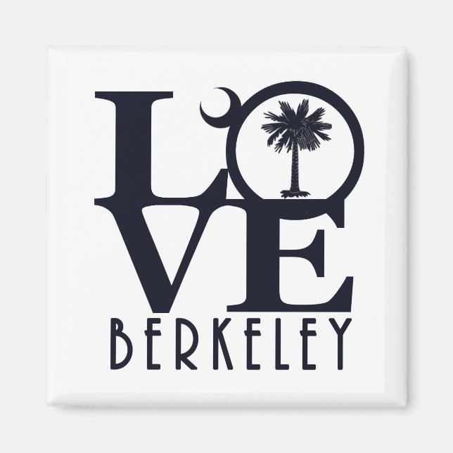 Aimant LOVE Berkeley SC (Devant)