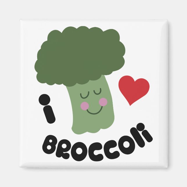 Aimant Love Broccoli (Devant)