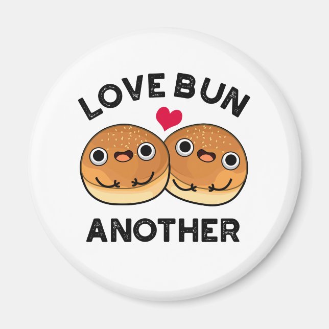 Aimant Love Bun autre jeu de nourriture amusant (Devant)