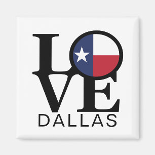 Aimant LOVE Dallas