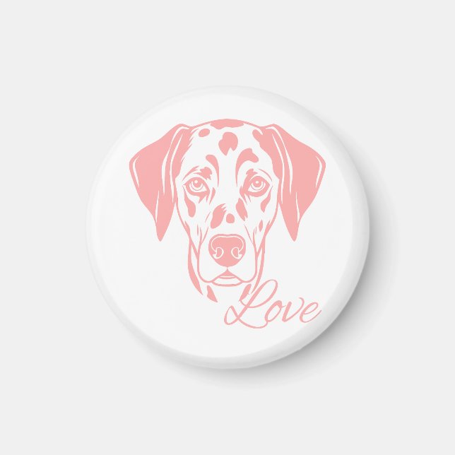 Aimant Love Dalmata (Devant)
