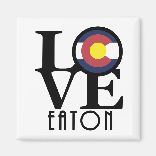 Aimant LOVE Eaton Colorado (Devant)