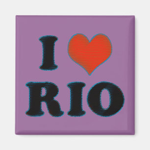 Aimant love / heart Rio de Janeiro